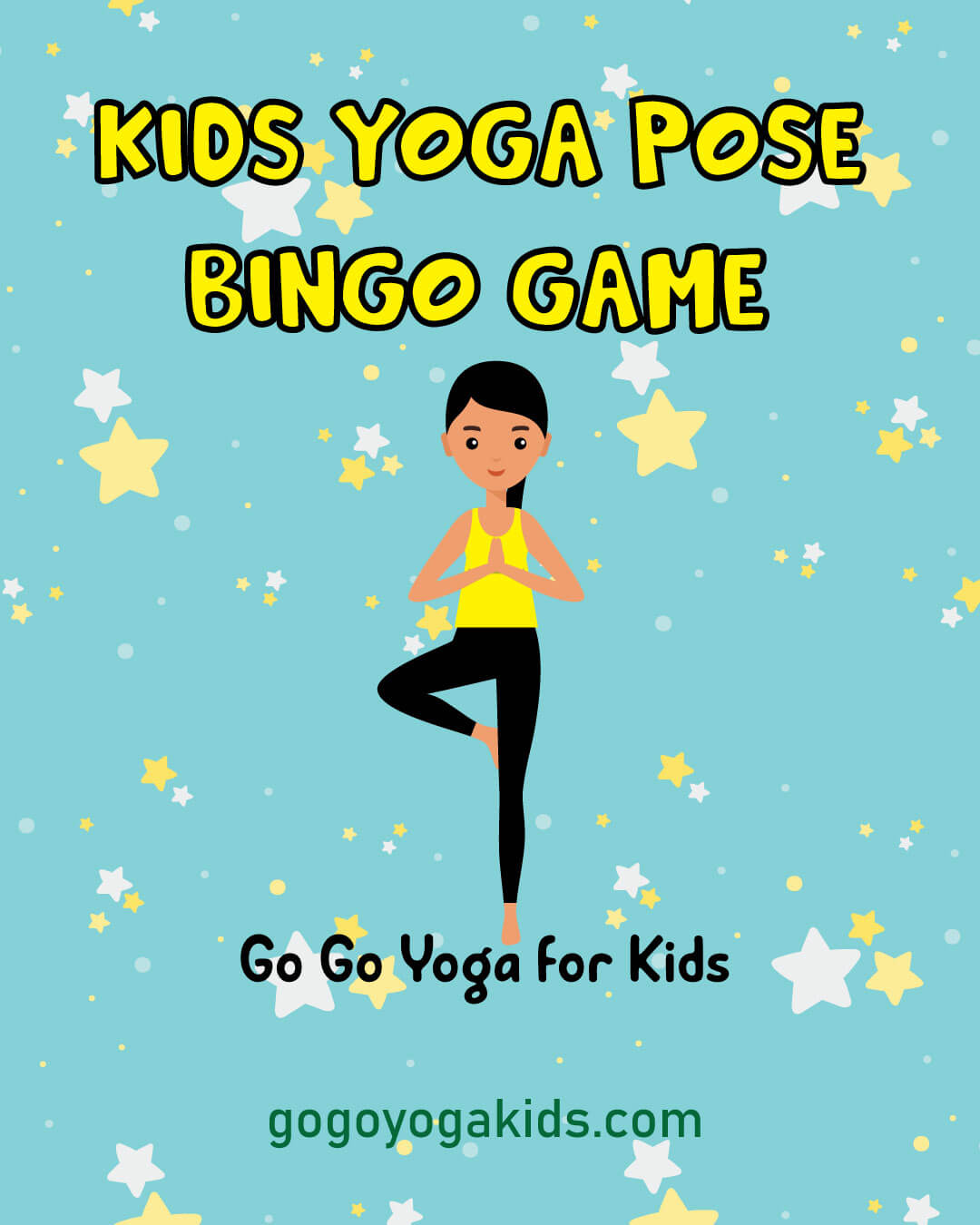 yoga class bingo