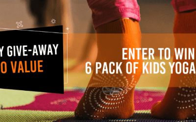 Enter to Win a 6 Pack of Kids Yoga Socks!